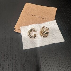 JENNY BIRD Florence Earrings, Gold, $158